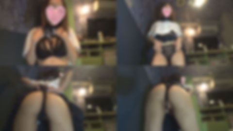 【着エロ撮影会】＜ダイナマイトBODY爆乳Ｇカップ*＞極細パンティ食い込みビラ出しストリップ！直下アングル激近でオマンコくっぱぁ〜 ！