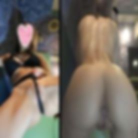 【着エロ撮影会】＜ダイナマイトBODY爆乳Ｇカップ*＞極細パンティ食い込みビラ出しストリップ！直下アングル激近でオマンコくっぱぁ〜 ！