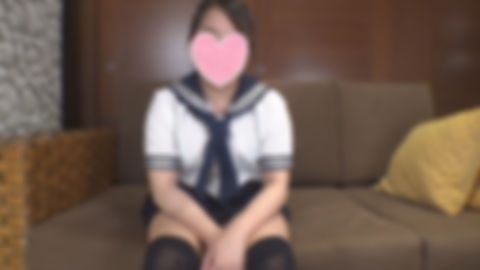 【着エロ個人撮影会】♥Ｆカップ爆乳の♥****(18)♥リアル制服×黒ニーソで直下アングルから眺めるＴバックのすき間から桃色ビラ、ハミ毛、アナルシワがチラリ☆オマンコくぱぁ接写もサイコー