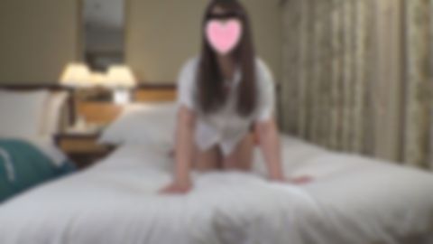【着エロ個人撮影会】＜爆乳Ｈカップめがね*＞♥オマンコ＆尻穴に食い込んだＴバックをローアングル長回し☆無○正ギリギリまんスジ＆ビラ出しに