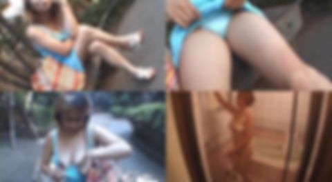 【屋外アナルおっぴろげ】＜子持ち爆乳エロボディ主婦38歳＞ドスケベ過ぎて大興奮！膣奥ガン突きされて連続イキ！