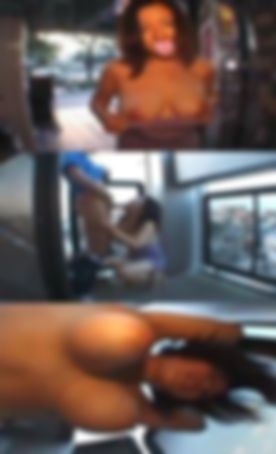 【初体験の露出プレイ】おっとり系爆乳*が大胆露出プレイに挑戦！☆ド緊張の羞恥プレイにアソコべっちょり濡れ濡れ♥全裸でバックからハメられて声を押し殺して感じちゃってました！！爆乳が揺れまくりエロいす！