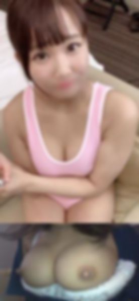 【4Ｋ撮影】*系Ｌｏｌｉ顔*18歳お金欲しくて即OK❤パイパンのＧカップにスク水着衣❤危険日マンコに生チンポ奥まで突き刺し悶絶！大量ザーメン中出ししちゃいま