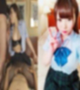 【完全顔出し→バレたらヤバい】人生初3P！爆乳ボイン歯科衛生士が欲求不満で即OK❤**服＆黒パンスト❤激しいガン突きが大好きｗ生チンポ2本にビクビク膣イキｗ危険日マンコに***種付けFullHD特典付