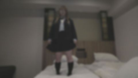 【４K！】※身バレ必須！早期終了注意→破壊力MAX神乳L〇K(18)禁断の**制服着エロ❤若くてムチムチたゆんたゆん柔爆乳が揺れながらパンチラ♡パンティくいこみ＆マンコくぱぁ～超接写（豪華プレ付