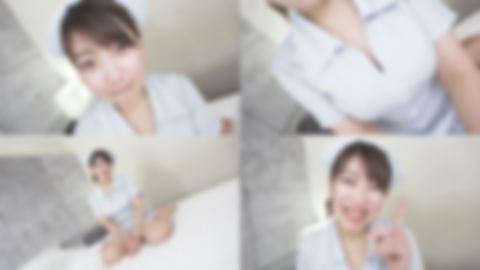 【無修正】147cmGカップ爆乳レイちゃんによるナース服の誘惑！水風船おっぱいのムッチムチボディを思いっきり堪能し、着衣のまま豪快に中出しさせてもらいました！