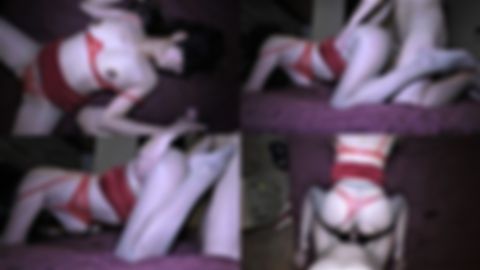 〈元妻・爆乳〉【卑猥な乳輪&小陰唇】〈4K撮影〉呼べばすぐ来るドスケベ前妻に卑猥なピッカピカ超光沢パンスト穿かせて中出し！膣汁ダラダラで激イキ！！