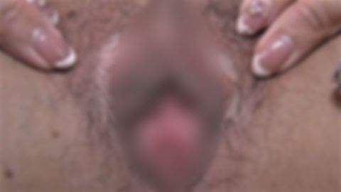 [超接写オマンコくっぱぁ～]〈爆乳Ｈカップ*〉膣穴限界ぱっくりひらきっぱなしで奥までくぱぁ～！天然マン毛薄め/狭膣/ラビア厚め/長回し！FHD本編プレ付