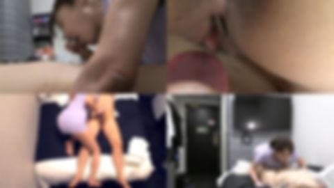 【個撮・妄想ルームサービス】【中出し連続】<爆乳ドスケベ妻>はホテルコンシェルジュ!お願して妄想プレイを別のホテルでしてもらったら超興奮しちゃいました!!