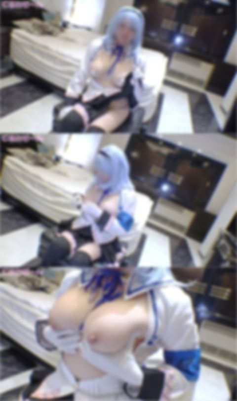 ”ぬきたし”の女部田郁子コスで超敏感100cmＨカップちゃん！ノーパン腰振りでお誘い！ド◯ケベ条例厳守のぐちょ濡れイグイグドスケ◯セックス！