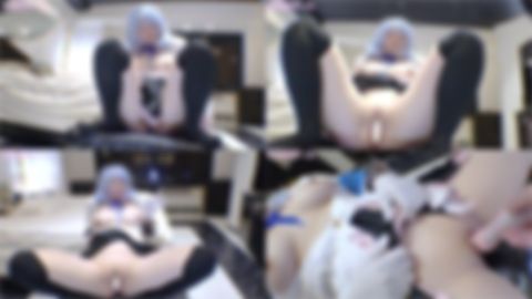 ”ぬきたし”の女部田郁子コスで超敏感100cmＨカップちゃん！ノーパン腰振りでお誘い！ド◯ケベ条例厳守のぐちょ濡れイグイグドスケ◯セックス！