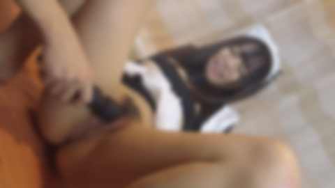 【10/14迄990pt】【初撮】149cmGカップ新卒保育士。ワーホリのため、メイド姿で美巨乳ご奉仕セックス。【ピル飲んでない、ダメ...】と言っても無視！膣奥を激しく突かれ、孕ませ中出し