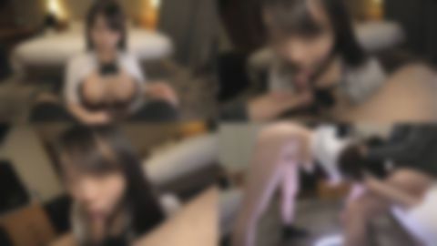 【無修正】＜爆乳Hカップ♡＞天然肉感ムチムチおっとり女子大生♡一生懸命フェラする姿はそそります♪ジュポジュポするたびに揺れるおっぱい～パイズリご奉仕ごっくん！※特典付き