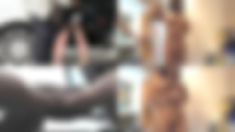 【個撮・野外フェラ&セックス】[爆乳・垂れ乳・デカ乳輪]〈中出し好きな発情Gカップ妻〉乳首コリッコリで杭打ち激ピストン!激揺れオッパイ最高!!