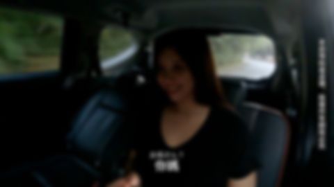 【2週間半額】「運転手さん…我慢できない♡」人気Hカップ女優がタクシー運転手と昼間駐車場でヤリまくり！精液溢れまくりで最高の絶頂！