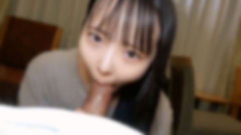 【無】(極)清楚系スレンダー美脚美女！ちょ～小顔でサラサラ美黒髪の人生初ゴックン⤴美し過ぎるビジュアに天然ヘアーも最高！ゴックン中だし　※特典高画質