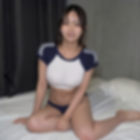 【無】《7⽇間限定》「あっ…ダメダメっ！イクぅ…！」スポーティな超敏感Gカップ爆乳の体育着ブルマー美女♥スタイル抜群の美肌美マンに濃厚中出し♡